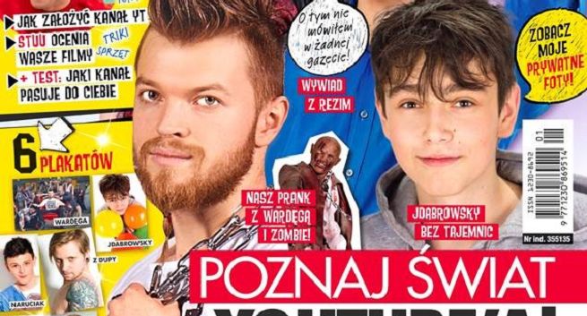 Wardęga, Banshee i Red Lipstick Monster gwiazdami nowego pisma o youtuberach „Tube News”