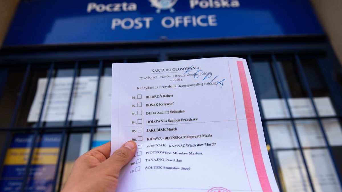 Głosowanie korespondencyjne można wykonać tylko do piątku 26 czerwca