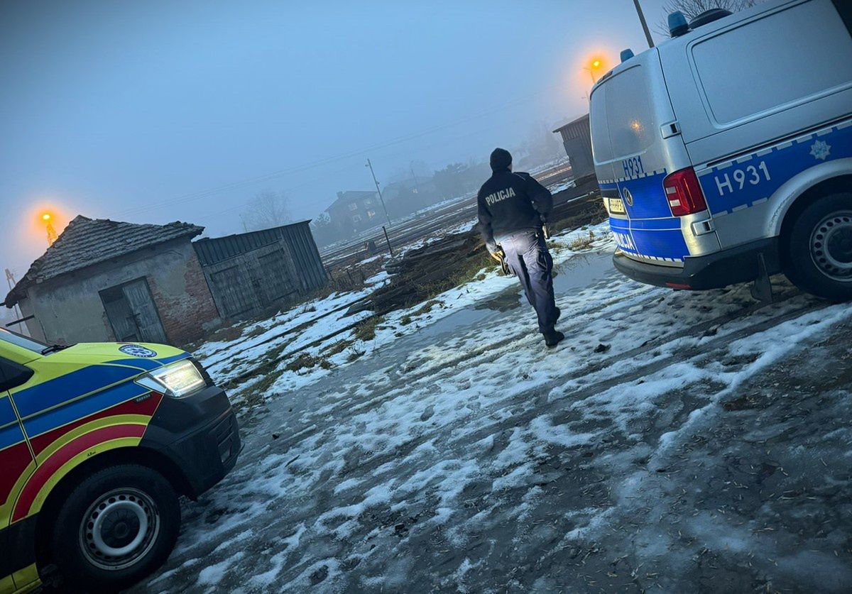 Policjanci uratowali mężczyznę