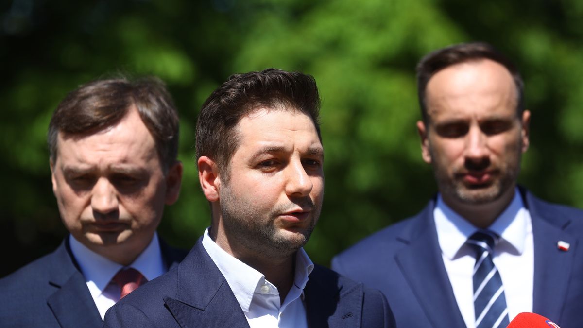  Konferencji prasowej po zarządzie Solidarnej Polski