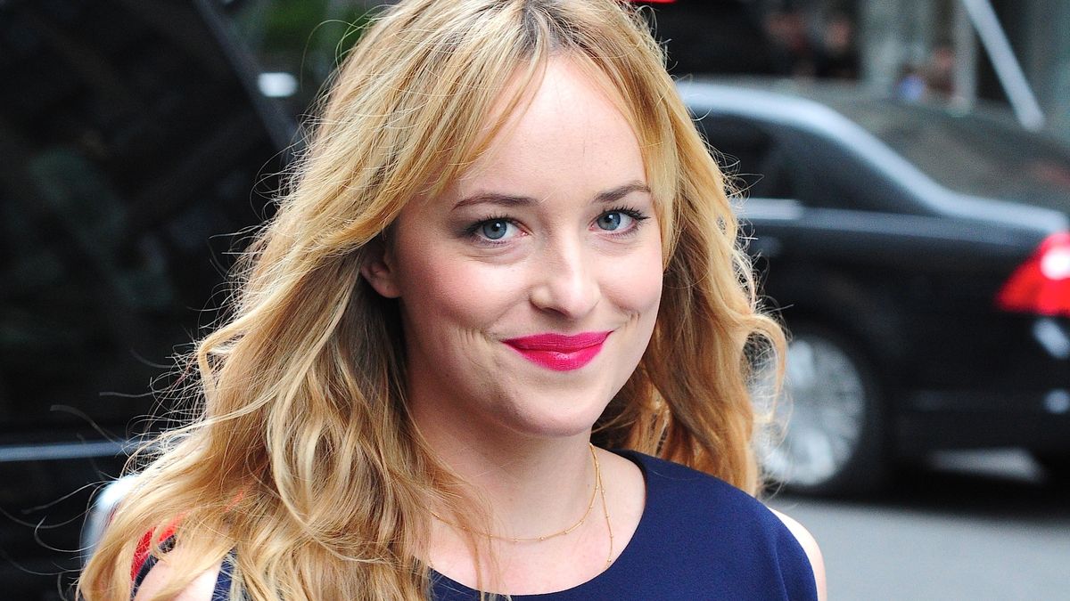 Dakota Johnson w wersji blond 