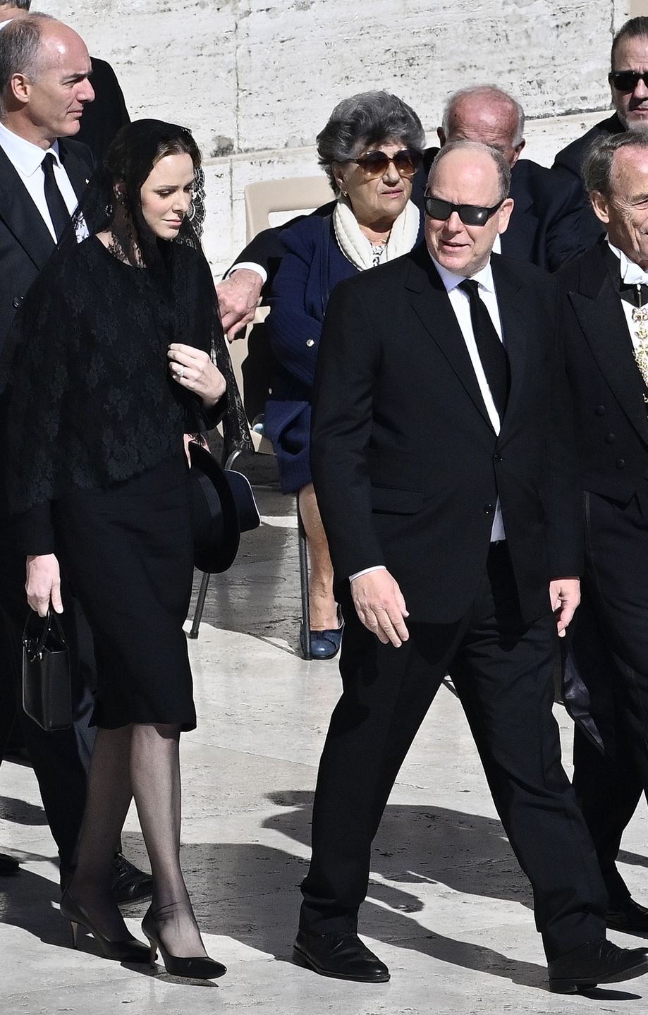 Księżna Charlene i książę Albert