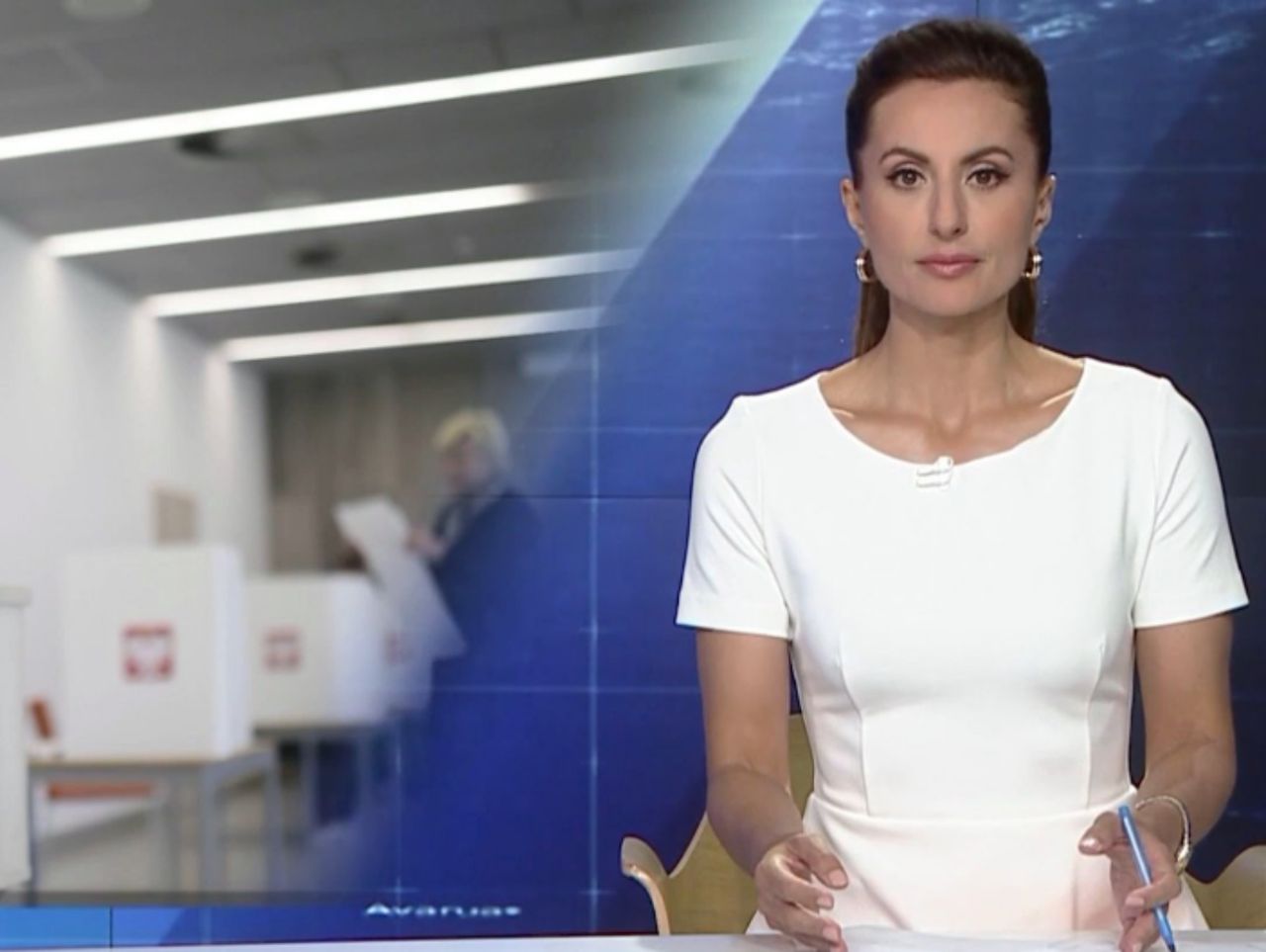 Agnieszka Oszczyk w TVP Info