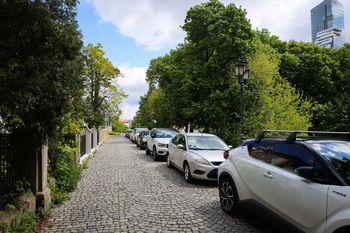 Miejsc parkingowych na al. Pod Kasztanami w Rzeszowie już ma, ale kierowcy nadal tam parkują. Sypią się mandaty