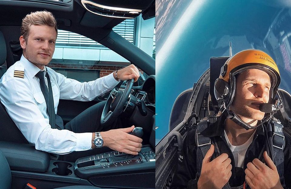 CIACHO TYGODNIA: Pilot Patrick, który żyje fit i zwiedza świat (ZDJĘCIA)