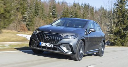 Na prawym fotelu Mercedesa-AMG EQE 53 SUV. 1000 Nm to dopiero początek