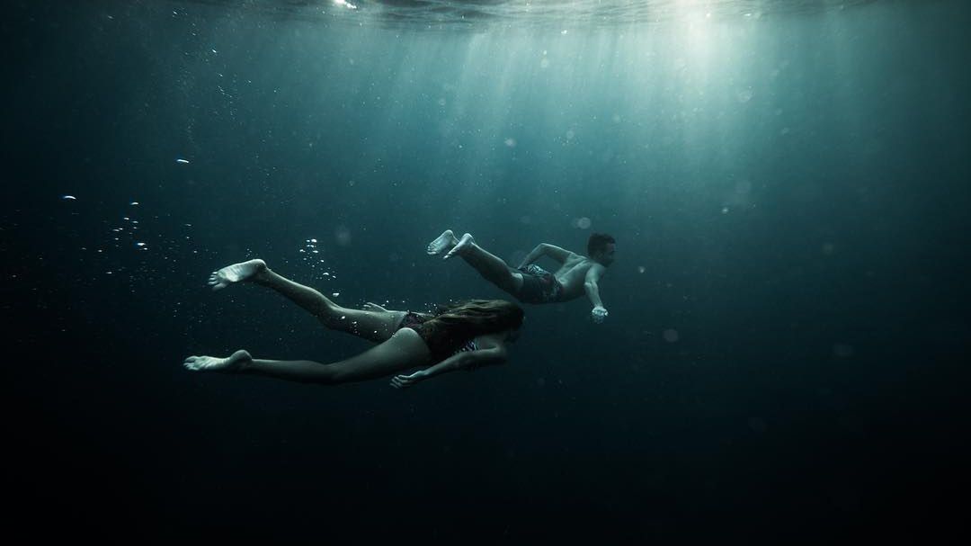 Oniryczne podwodne portrety autorstwa Morgana Halasa 1