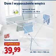 Promocja w Lidlu na suszarkę do prania