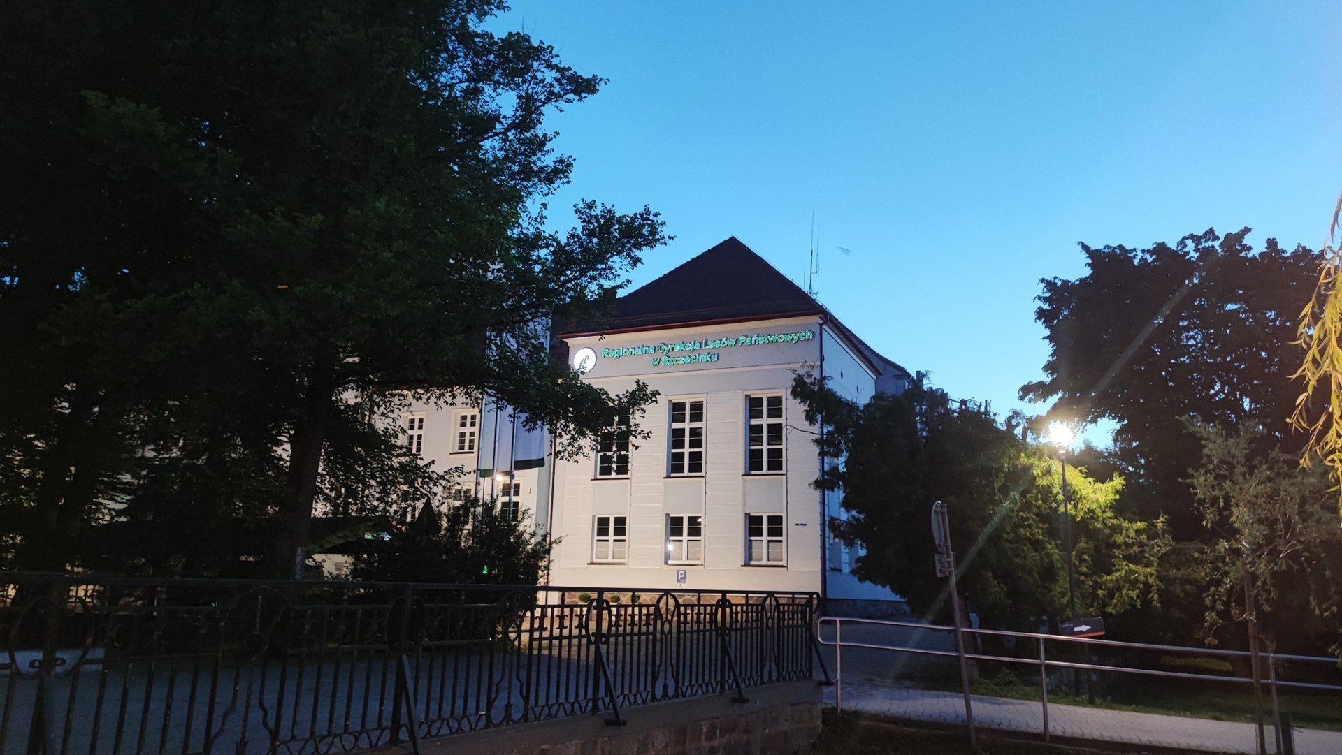 Szczecinek nocą