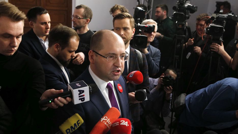 Wybory 2020. Rzecznik sztabu prezydenta Andrzeja Dudy - Adam Bielan (zdj. arch.)