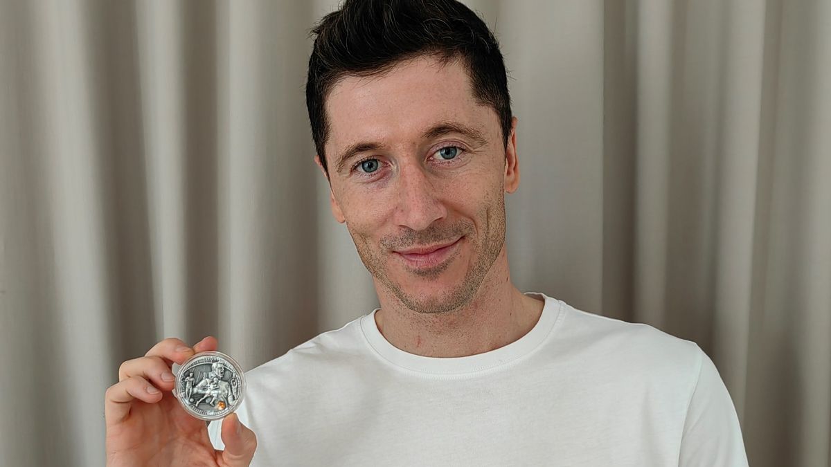 Mennica Gdańska jako jedyna na świecie ma prawa do wykorzystania wizerunku Roberta Lewandowskiego na monetach 