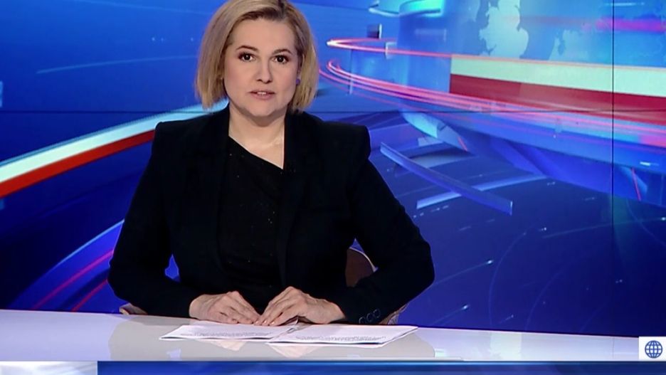 Edyta Lewandowska jest prezenterką "Wiadomości" TVP