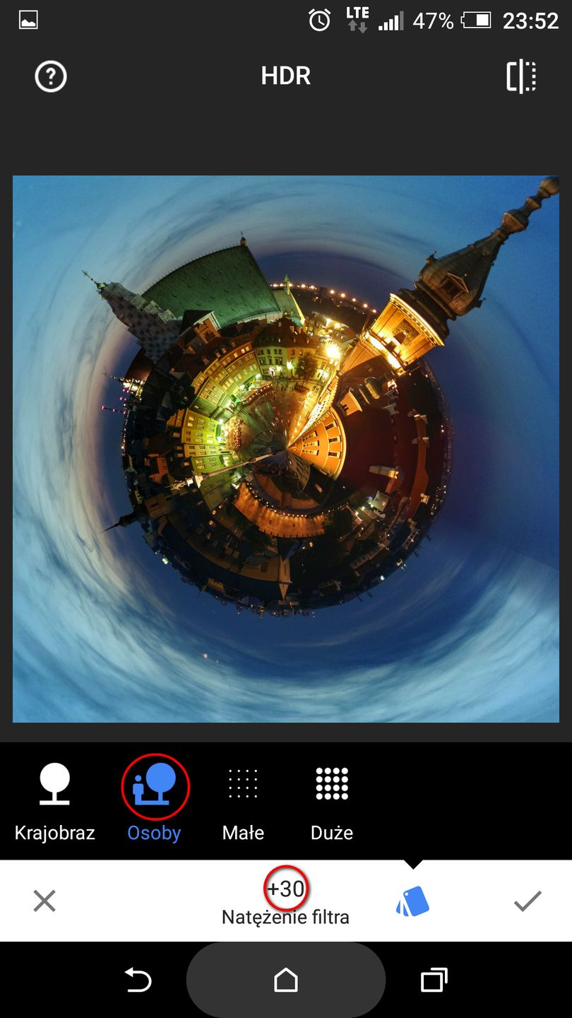 Przepis na mobilną fotoedycję: małe planety 5