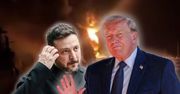 Działo się w nocy. Słup dymu nad Kerczem, Trump o opłacie za "ochronę"