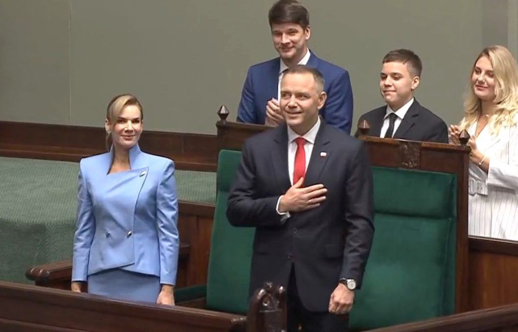 Karol Nawrocki z rodziną