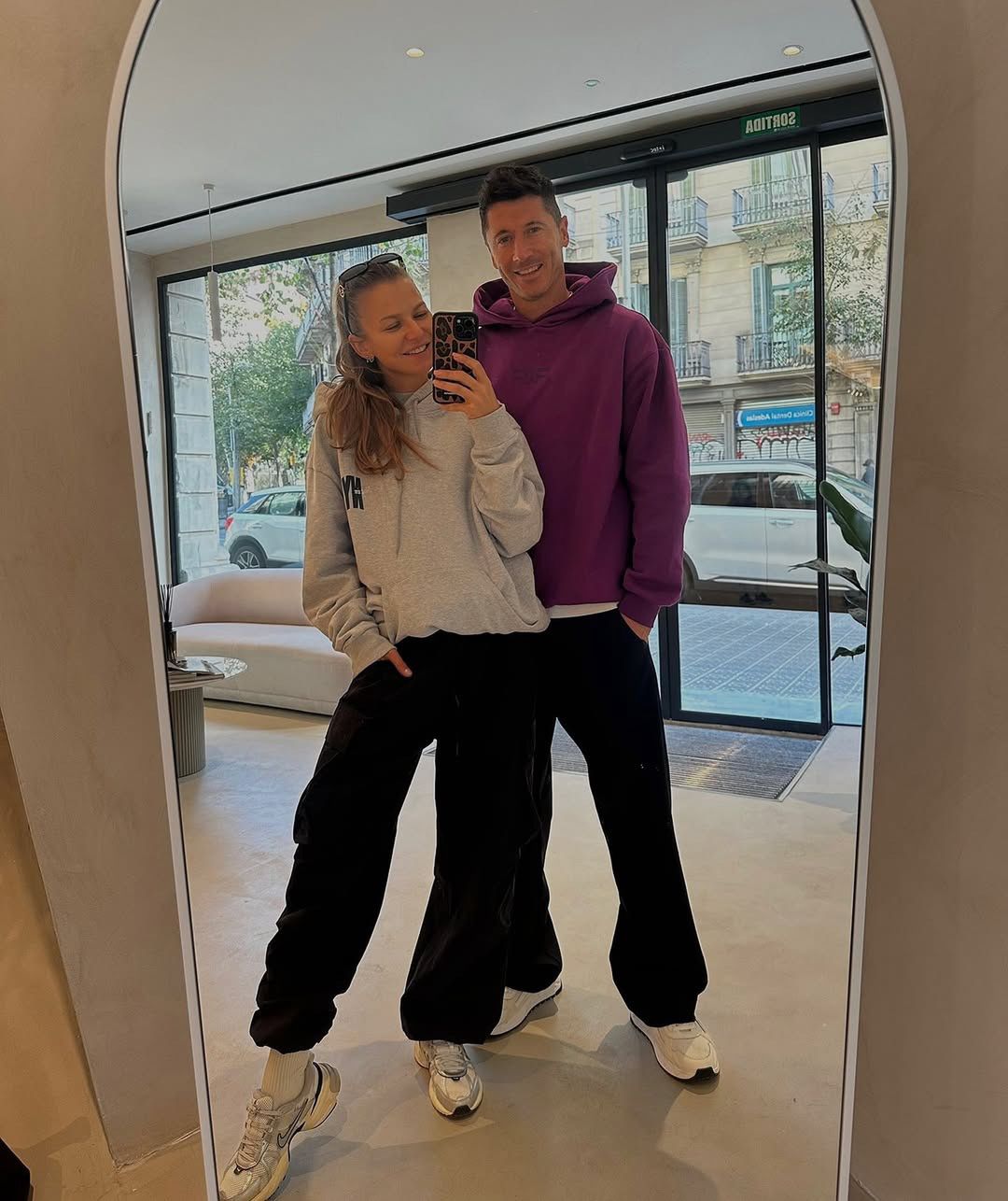 Anna i Robert Lewandowscy