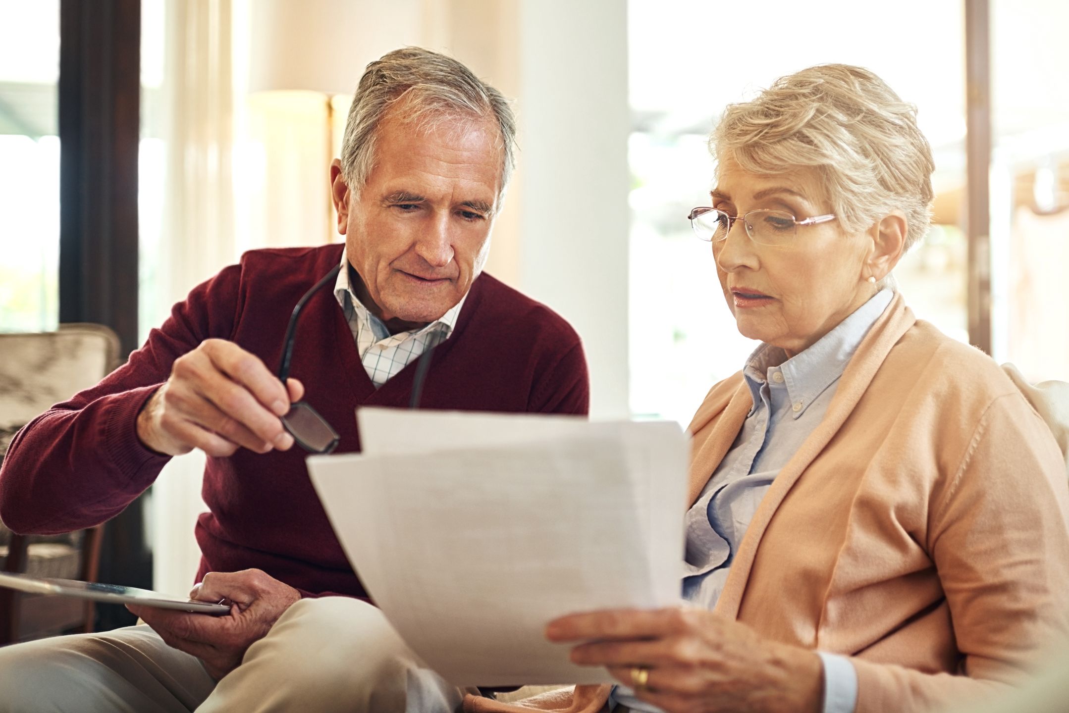 Financial, insurance and reading with an old couple in their home for retirement or pension planning. Accounting, money debt or investment with a senior man and woman in a house for finance budget
Financial, insurance and reading with an old couple in their home for retirement or pension planning. Accounting, money debt or investment with a senior man and woman in a house for finance budget.
Yuri Arcurs
financial, insurance, reading, old, woman, man, couple, home, senior, house, men, money, finance, retirement, planning, plan, investment, accounting, budget, debt, old couple, pension, invest, female, women, people, natural, male, adult, sitting, holding, person, real, sofa, together, couch, elderly, paper, bank, seniors, lounge, payment, strategy, banking, bills, relationship, married, retired, saving, pay, financial, insurance, reading, old, woman, man, couple, home, senior, house, men, money, finance, retirement, planning, plan, investment, accounting, budget, debt, old couple, pension, invest, female, women, people, natural, male, adult, sitting, holding, person, real, sofa, together, couch, elderly, paper, bank, seniors, lounge, payment, strategy, banking, bills, relationship, married, retired, saving