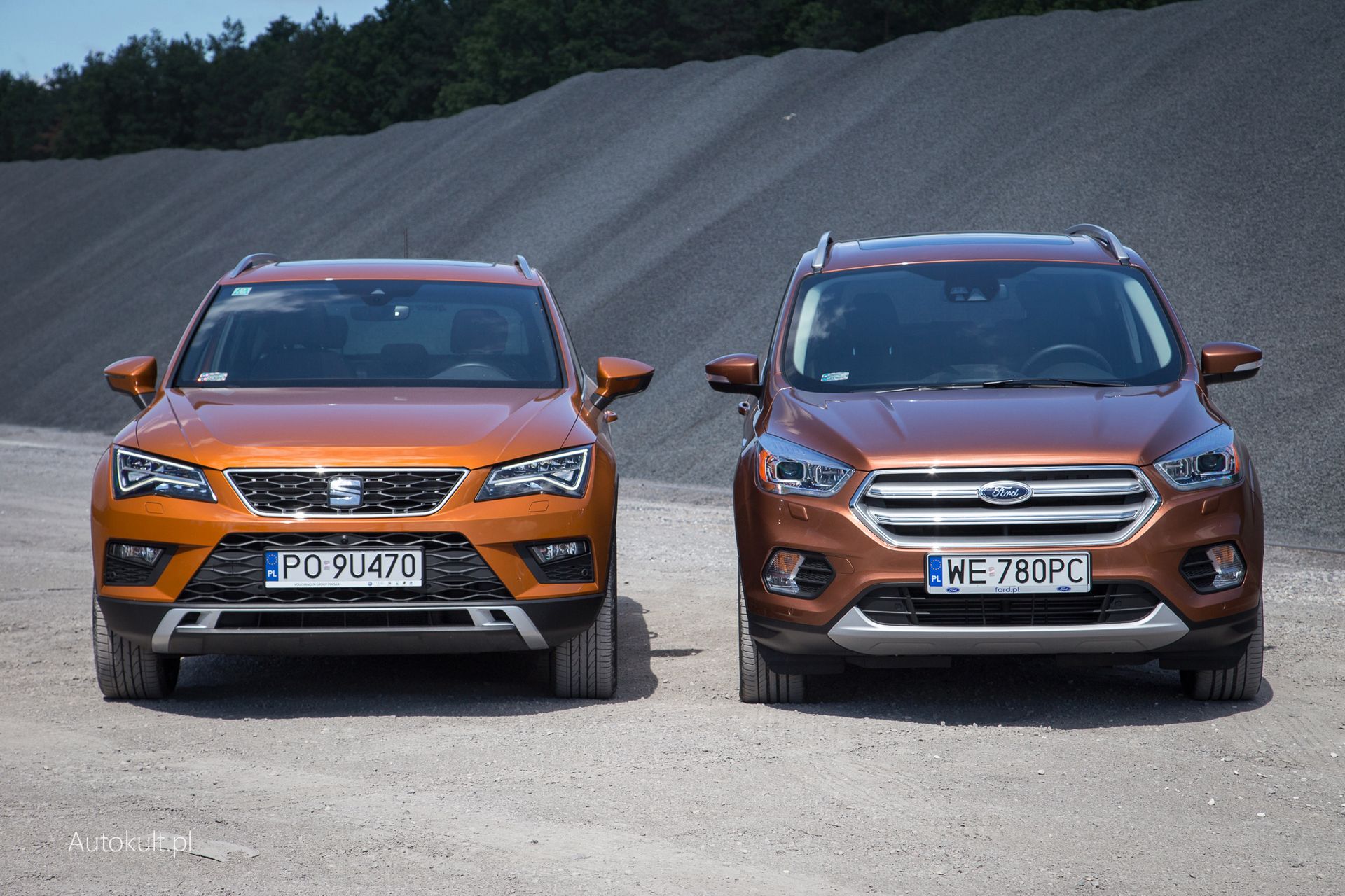 Ford Kuga i Seat Ateca
