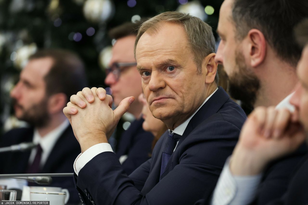 Przekłuty "balon" z CPK. Tusk obarcza odpowiedzialnością koalicjantów