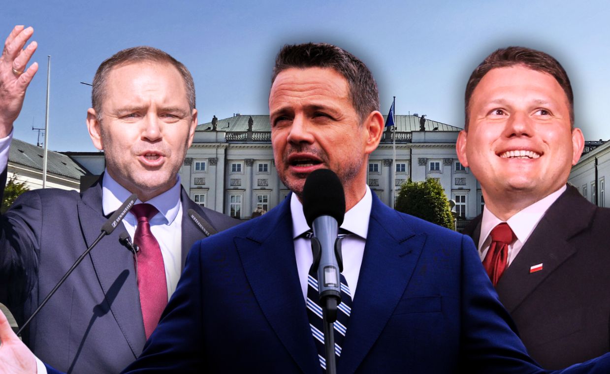 Trzaskowski łapie zadyszkę. Nawrocki depcze mu po piętach