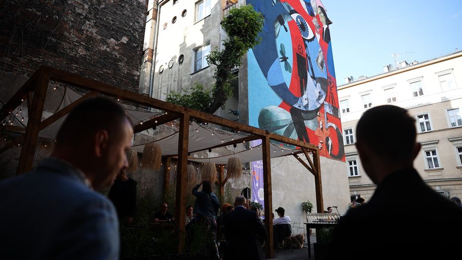 27.05.2025 KRAKOW, ASNYKA 8, MURAL KFF, UPAMIETNIAJACY 65 KRAKOWSKI FESTIWAL FILMOWY NZ FOT. ANDRZEJ BANAS / POLSKA PRESS