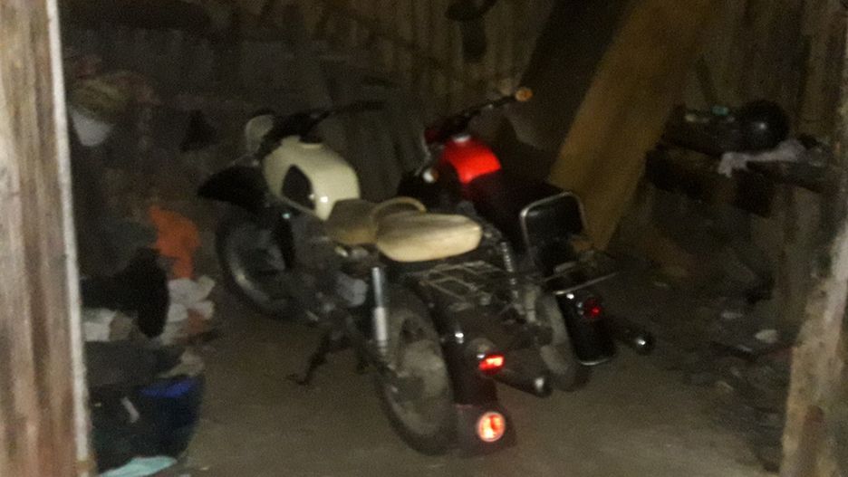 Policja odzyskała skradzione motocykle
