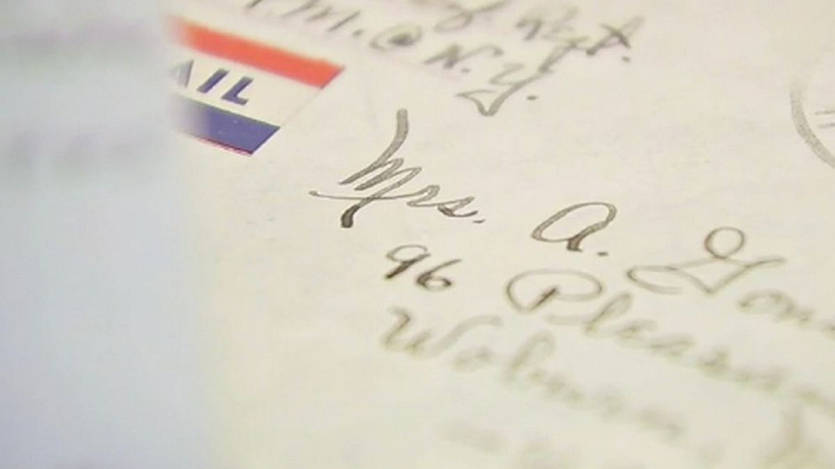 List został dostarczony po 70 latach.