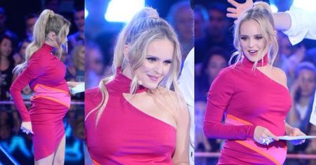 Kalicka ze sporym brzuchem prowadzi półfinał "World of dance" (ZDJĘCIA)