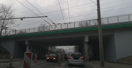 Kolejarze znowu zajmą jezdnię pod wiaduktem na Męczenników Majdanka