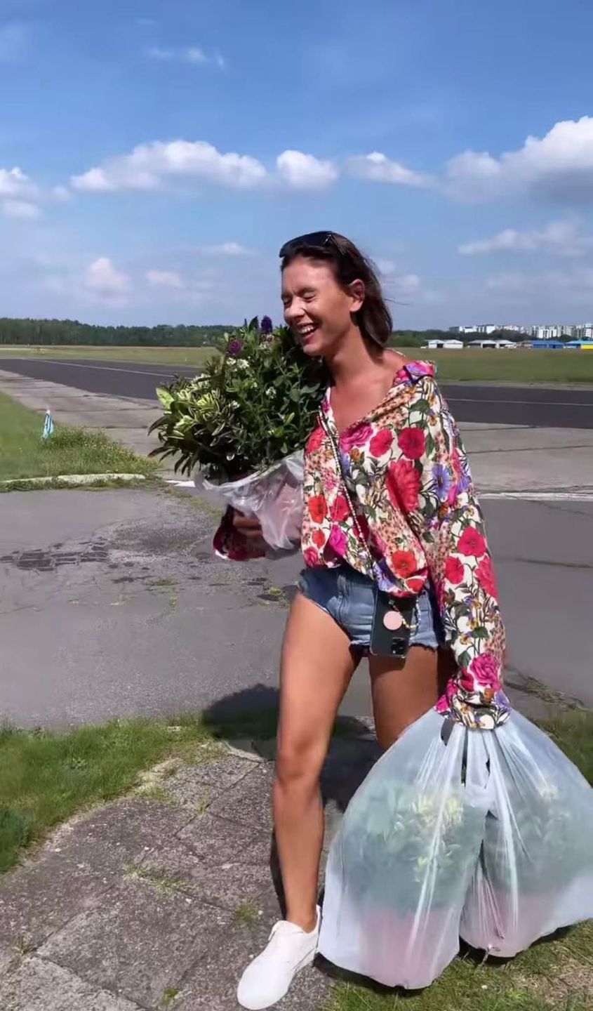 Klaudia Halejcio lata po sadzonki
