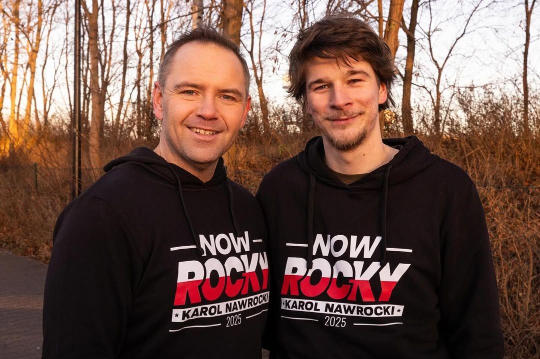 Karol Nawrocki i Daniel Nawrocki