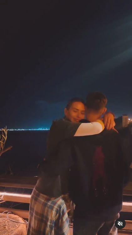 Monika Goździalska z synem