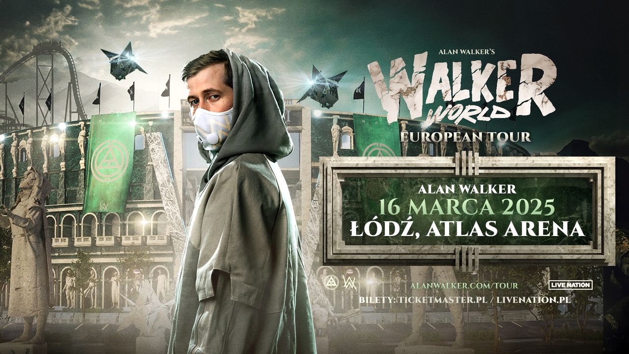 Alan Walker ogłasza europejską trasę koncertową w 2025 roku