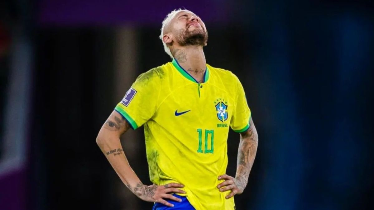 Neymar w barwach reprezentacji Brazylii