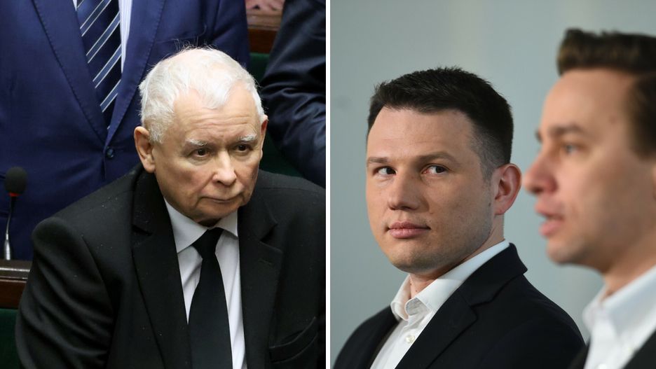 PiS, według sondaży, do rządzenia może potrzebować sojuszu z Konfederacją.