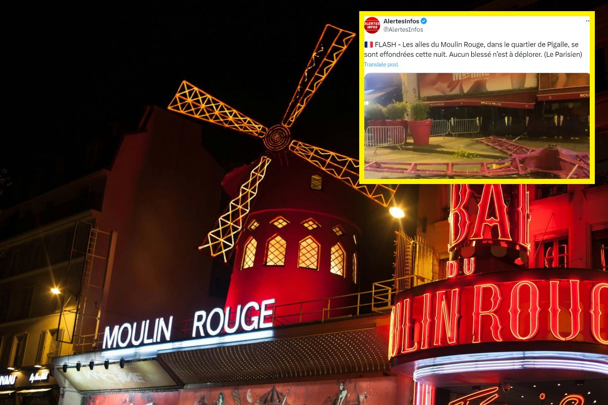 Moulin Rouge Calamity: Iconic Windmill Loses Its Wings