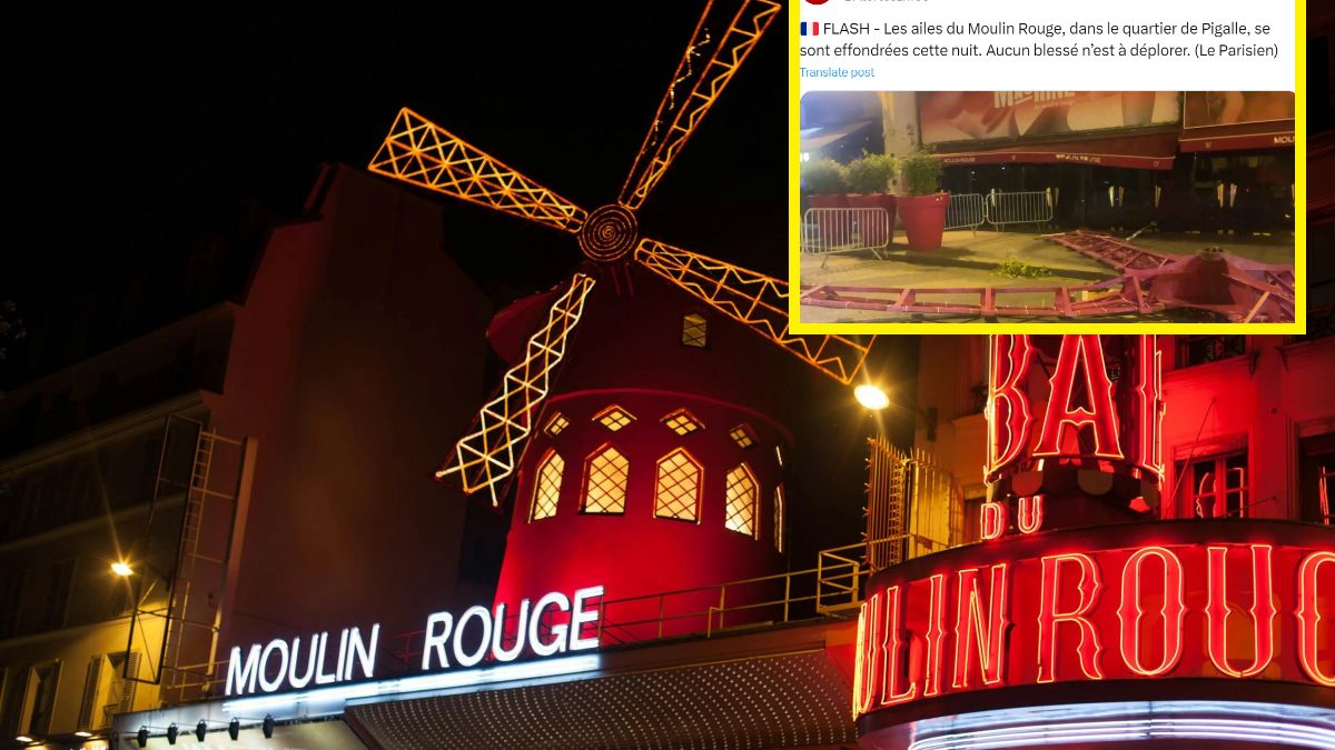 Skrzydła wiatraku odpadły w nocy. Być może dzięki temu nikt nie ucierpiał