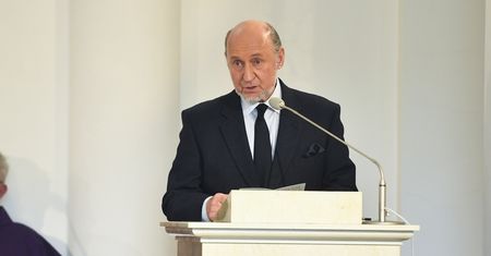 Fronczewski przemawiał na pogrzebie. Przyszły same gwiazdy