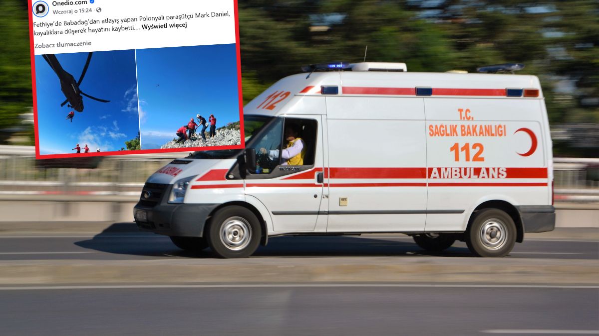 Śmiertelny wypadek w Turcji