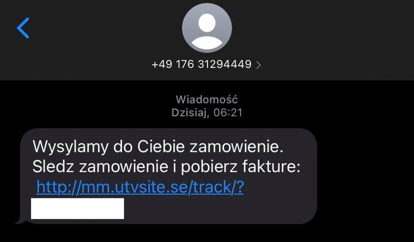 oszustwo SMS