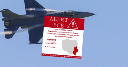 RCB alarmuje ws. ataku Rosji na Ukrainę. Wojsko poderwało myśliwce