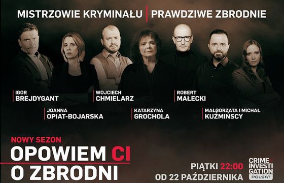 Katarzyna Grochola w „Opowiem ci o zbrodni 4”, emisja od 22 października w CI Polsat