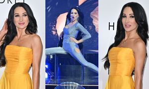 Justyna Steczkowska zawojowała event: najpierw olśniła w żółtej sukni bez ramiączek, a potem dała show na scenie (ZDJĘCIA)