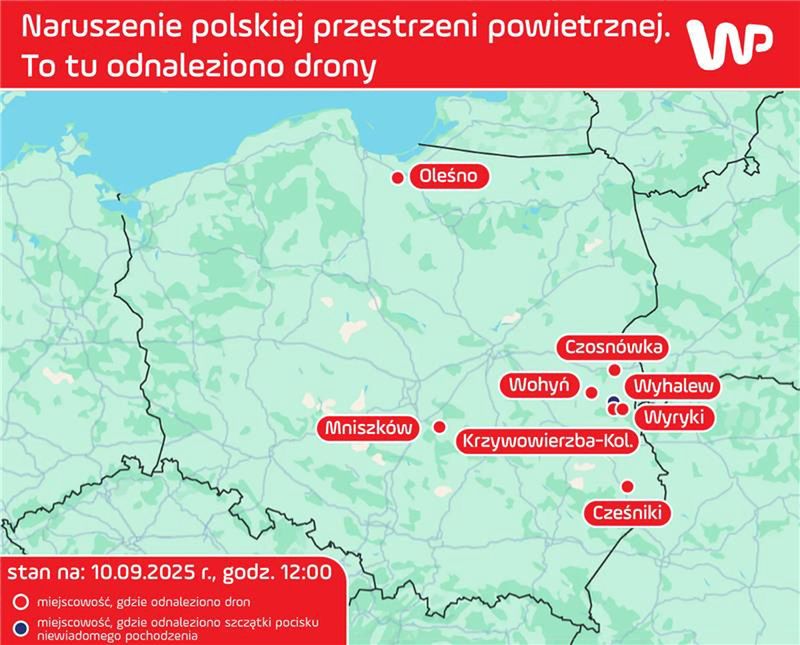 Gdzie spadły drony?