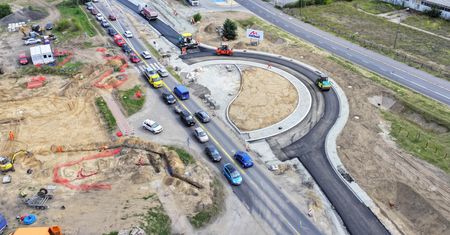 II etap budowy ronda na al. Wojska Polskiego w Pile – ważne zmiany w organizacji ruchu
