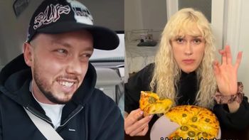 Rezolutna Helena Englert kupiła "słynną pizzę Książula", żeby wypromować SWOJĄ PIOSENKĘ. Spryciula?