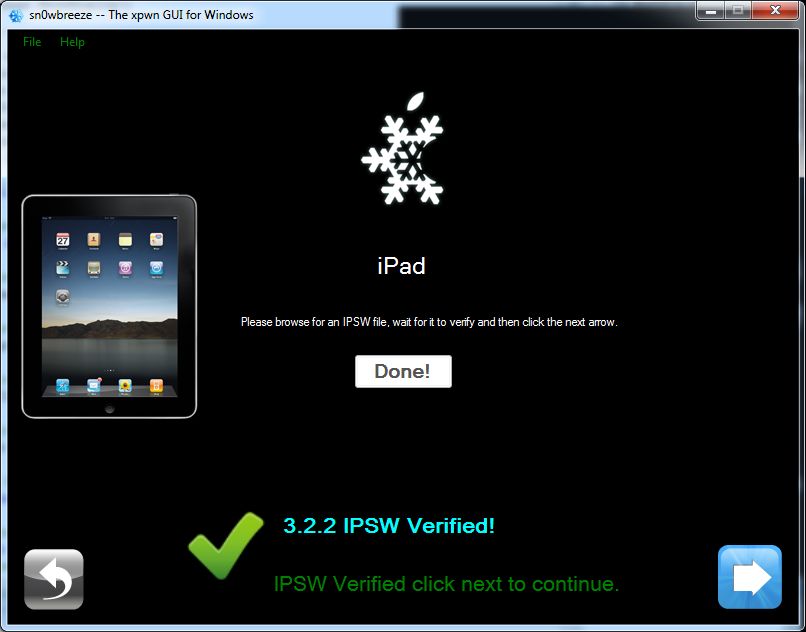 Pierwsze screeny z PwnageTool oraz sn0wbreeze dla iOS 4.1 4