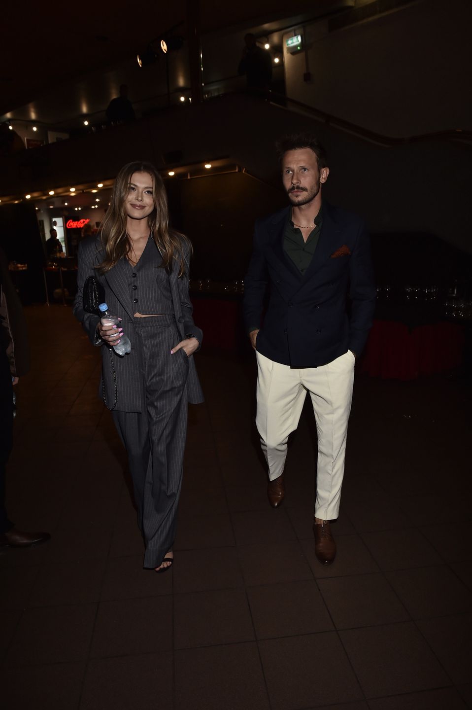 Joanna Opozda na premierze filmu "Samiec Alfa"