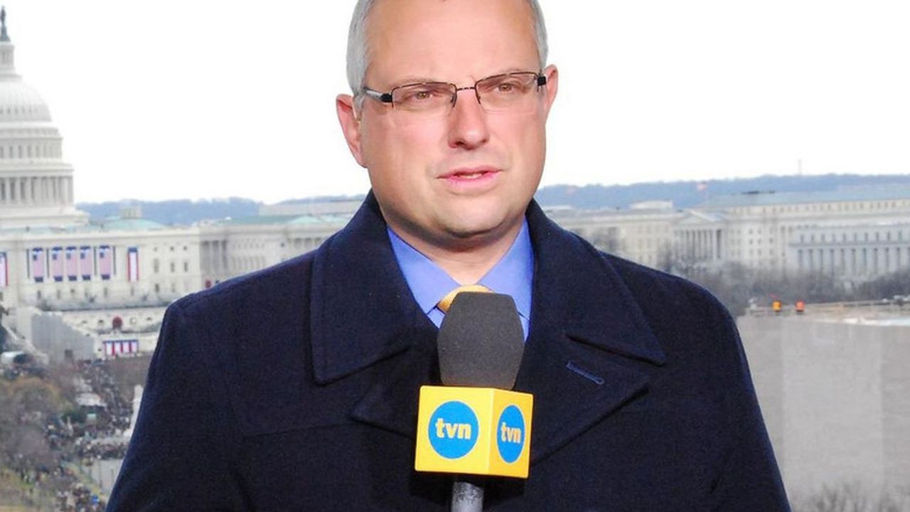Marcin Wrona jest związany z TVN od 25 lat. Od 16 lat  jest korespondentem "Faktów" z USA 