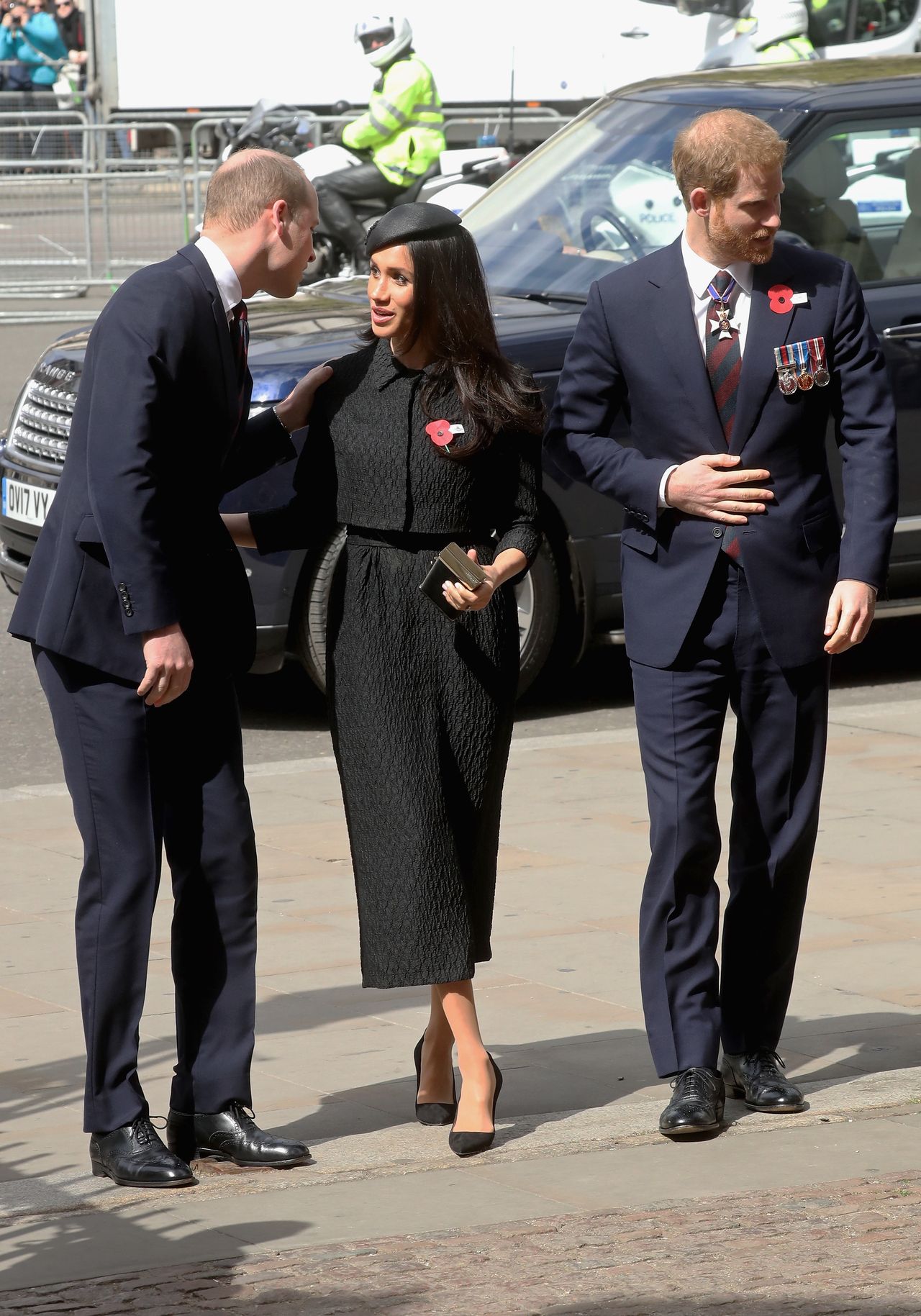 Meghan Markle, Prince Harry and Prince William